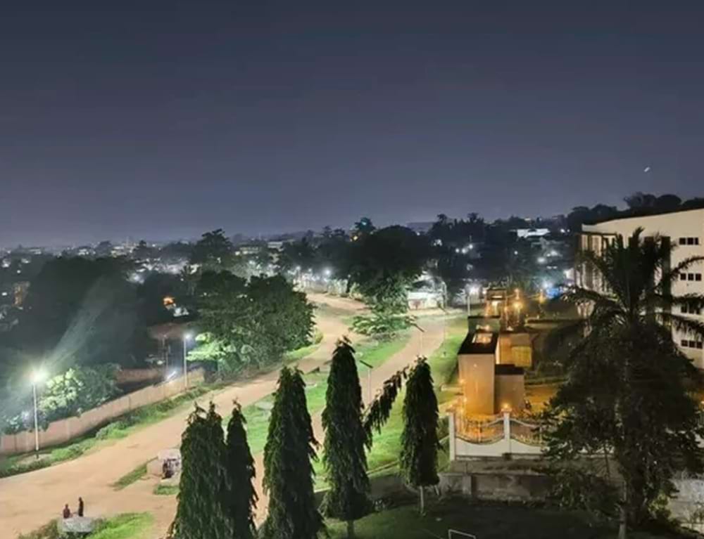 The Chinese Embassy In Burundi Held The Lighting Ceremony Of The "Mao Zedong Avenue" Solar Street Lamp Project